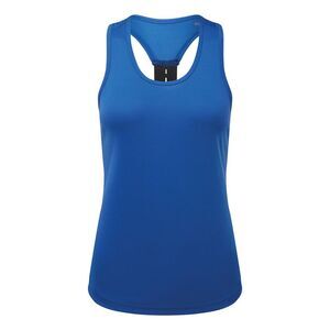 TriDri Womens/Ladies Performance Backstrap Tank Top / Royal Blue